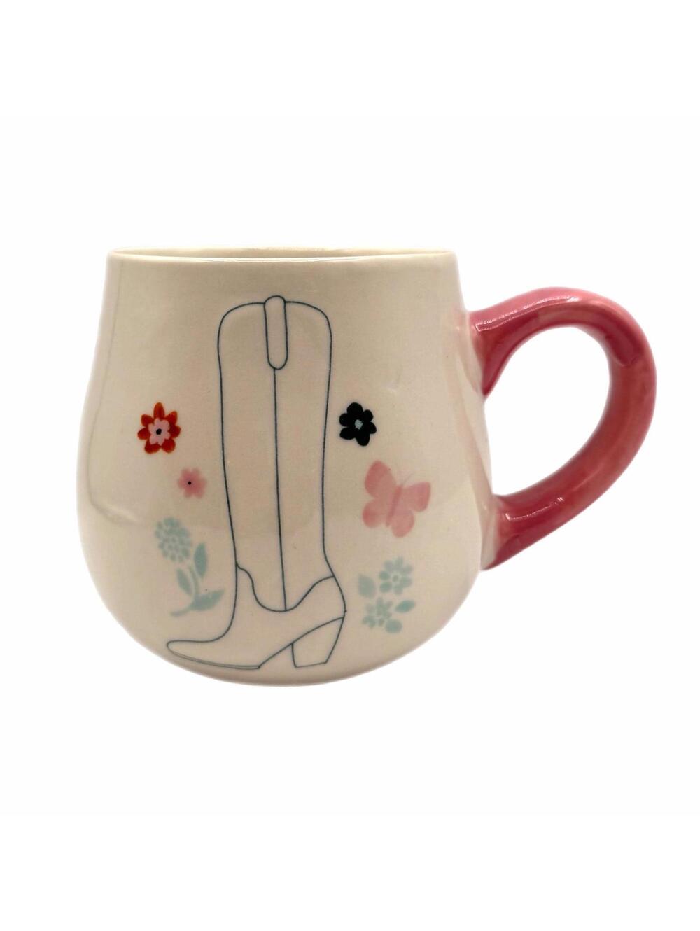 Dolly By Dolly Parton 20oz Cowgirl Boot Coffee Mug